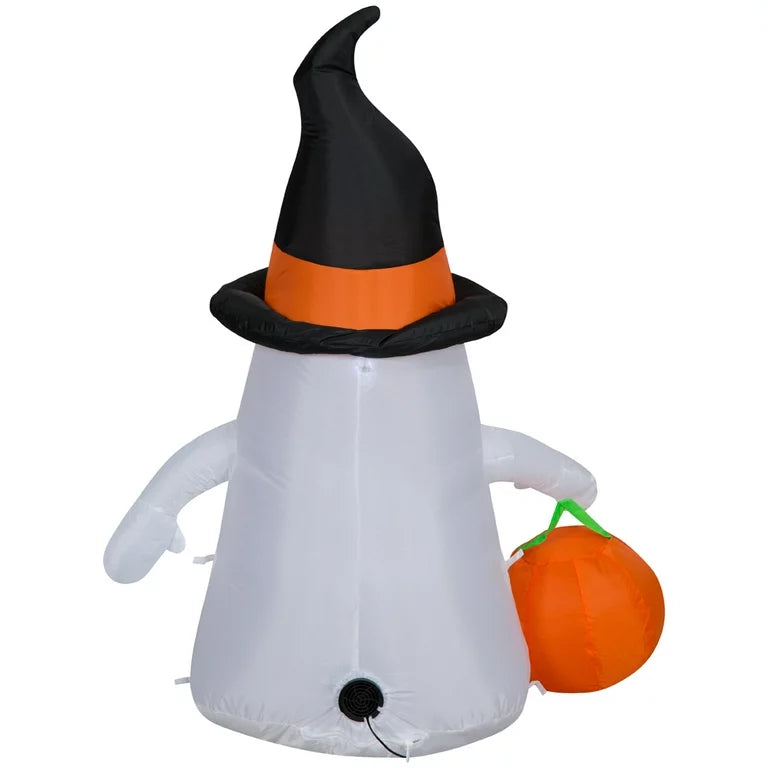 Halloween Basket Ghost Inflatable Decoration