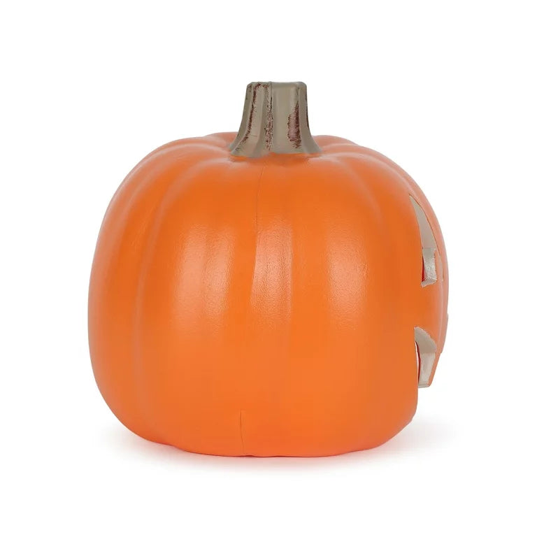 Halloween Orange Light-Up Jack-o’-Lantern Decoration