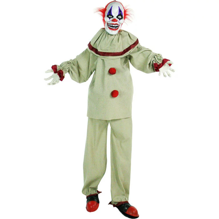 Lifesize Halloween Circus Clown Animatronic