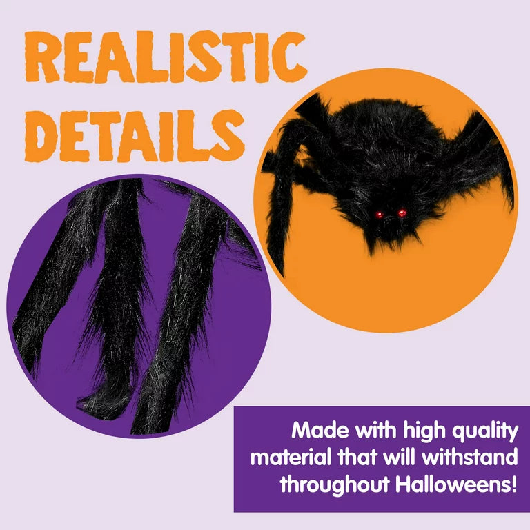 5ft Halloween Huge Spider Decor