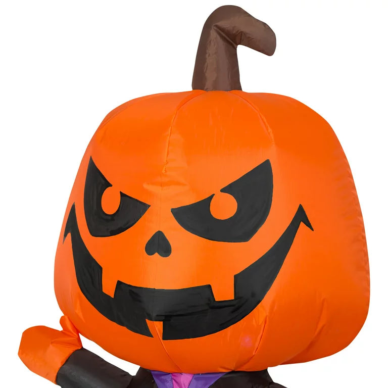 Halloween 3.5' LED Reaper Pumpkin Inflatable