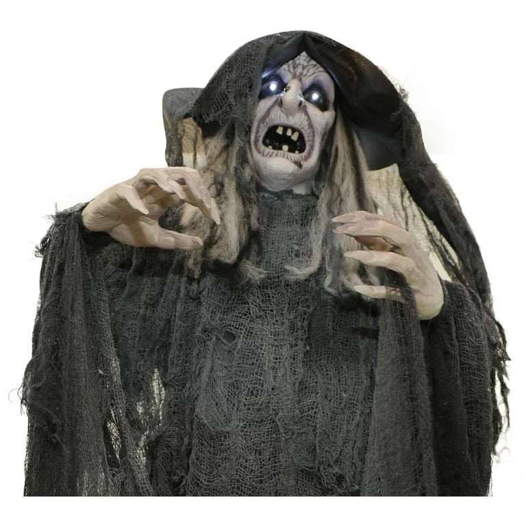 Lifesize Halloween Witch Animatronic