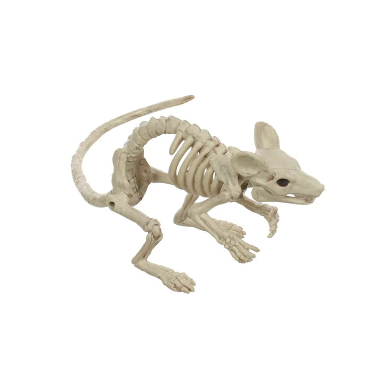 Halloween Scary Skeleton Standing Mouse Decoration