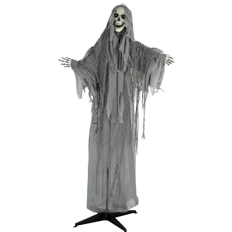 Life Size Scary Mocking Reaper Animated Halloween