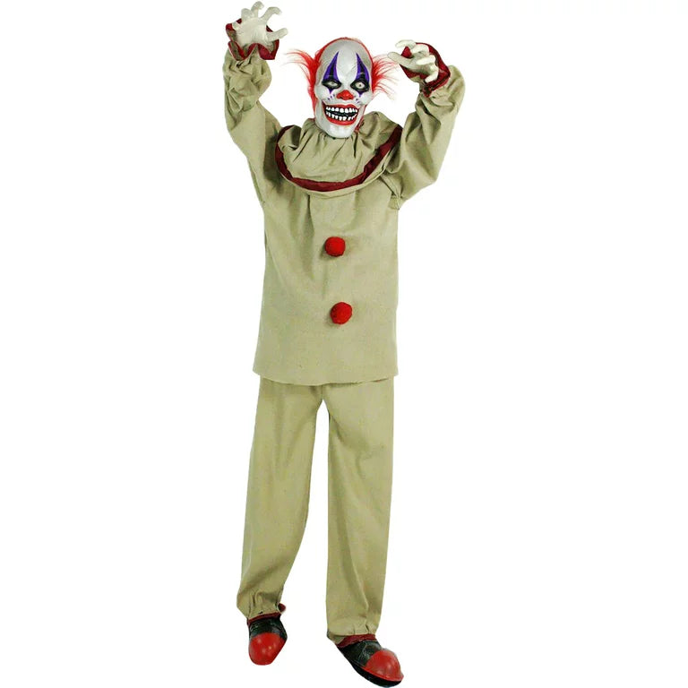 Lifesize Halloween Circus Clown Animatronic