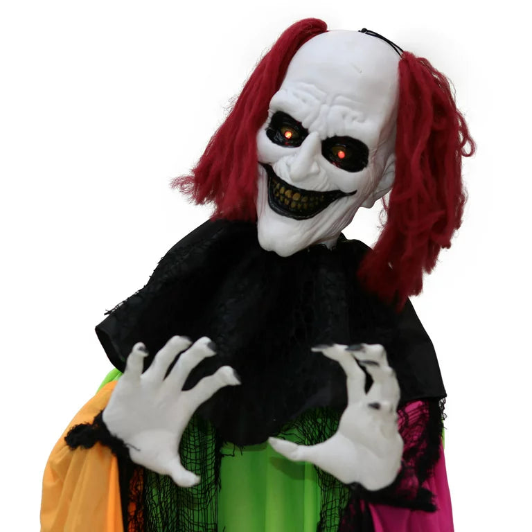 6ft Clown Animatronic Lifesize