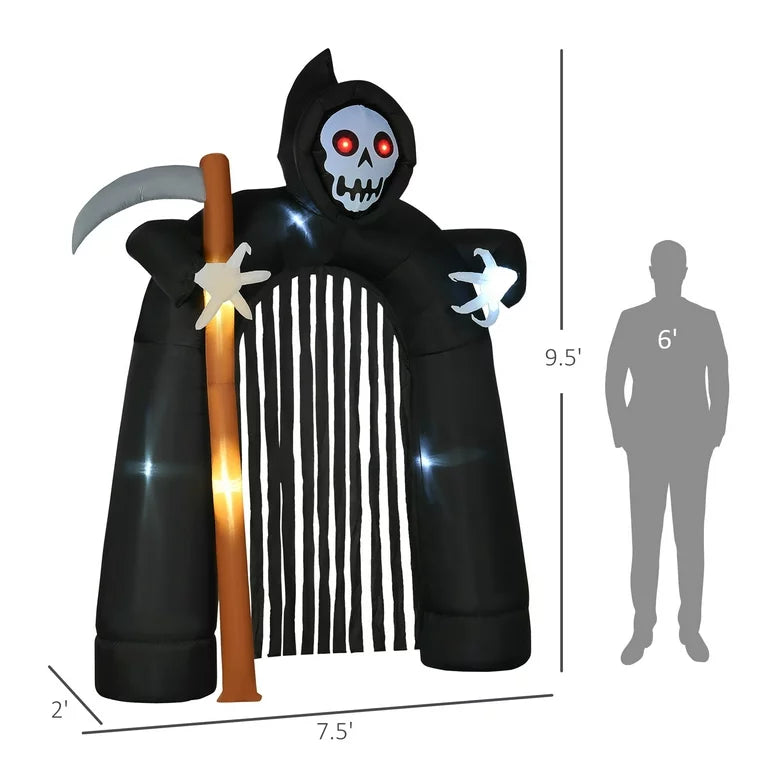 9.6FT Inflatable Reaper Death Arch