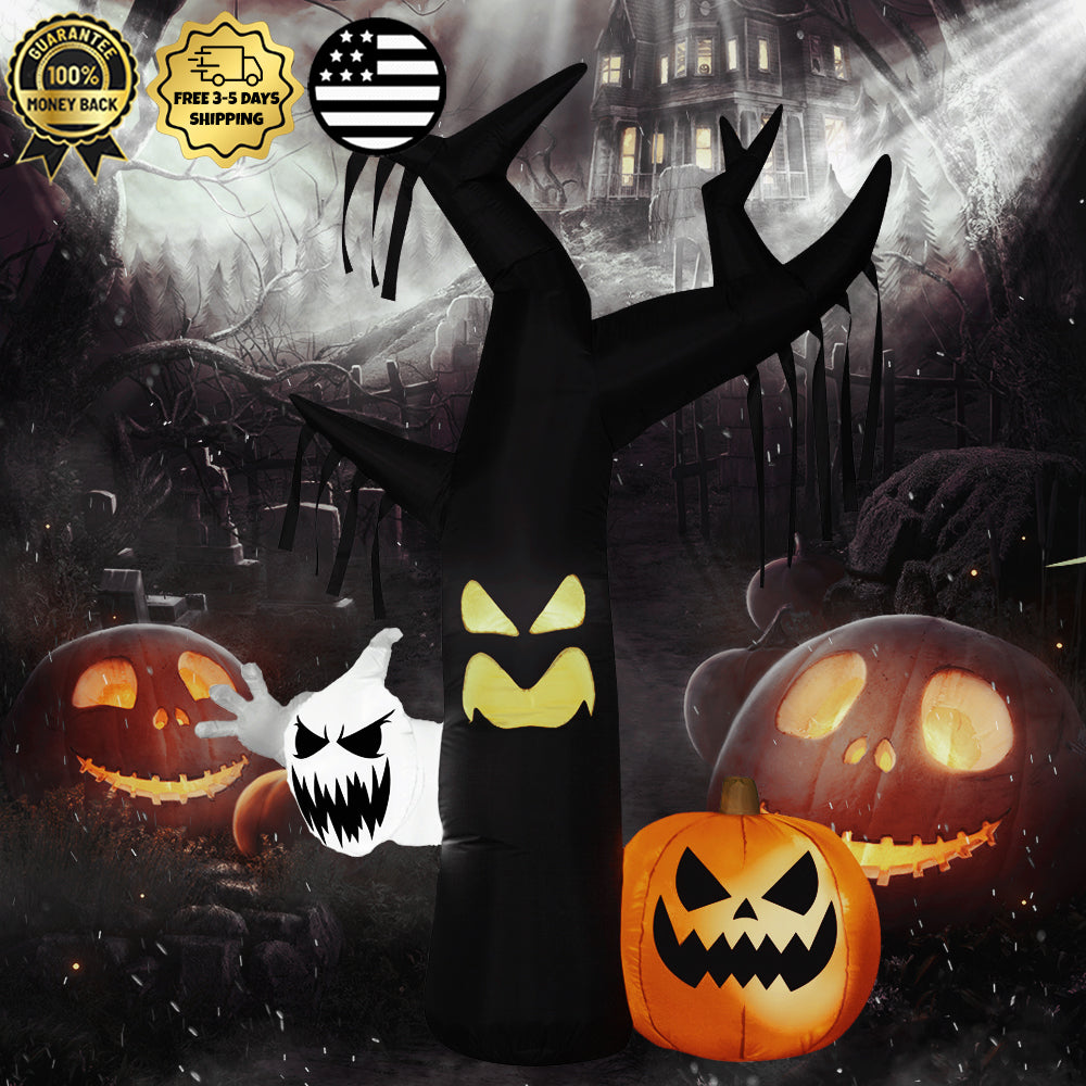 Halloween LED Ghostly Haunted Tree Inflatable