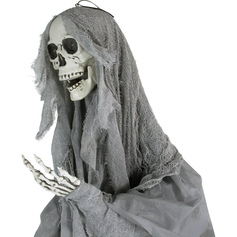 Lifesize Halloween Mocking Reaper Animatronic