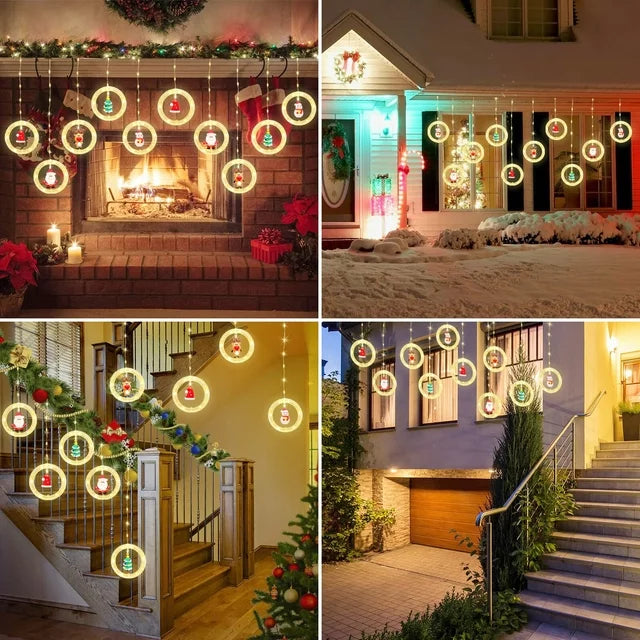 120 LED Lights Christmas Ornaments Indoor Decor