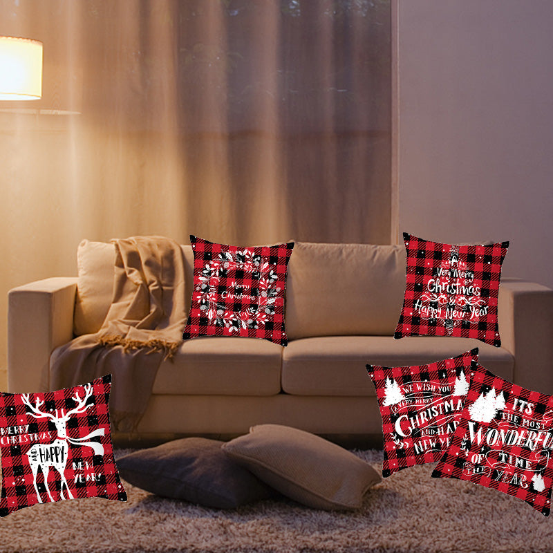 Christmas Cushion Cover Indoor Decor