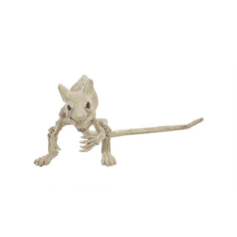 Halloween Scary Skeleton Standing Mouse Decoration