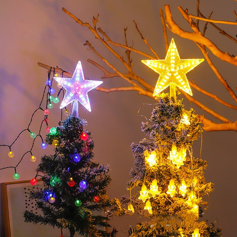 Star Treetop LED Christmas Ornament