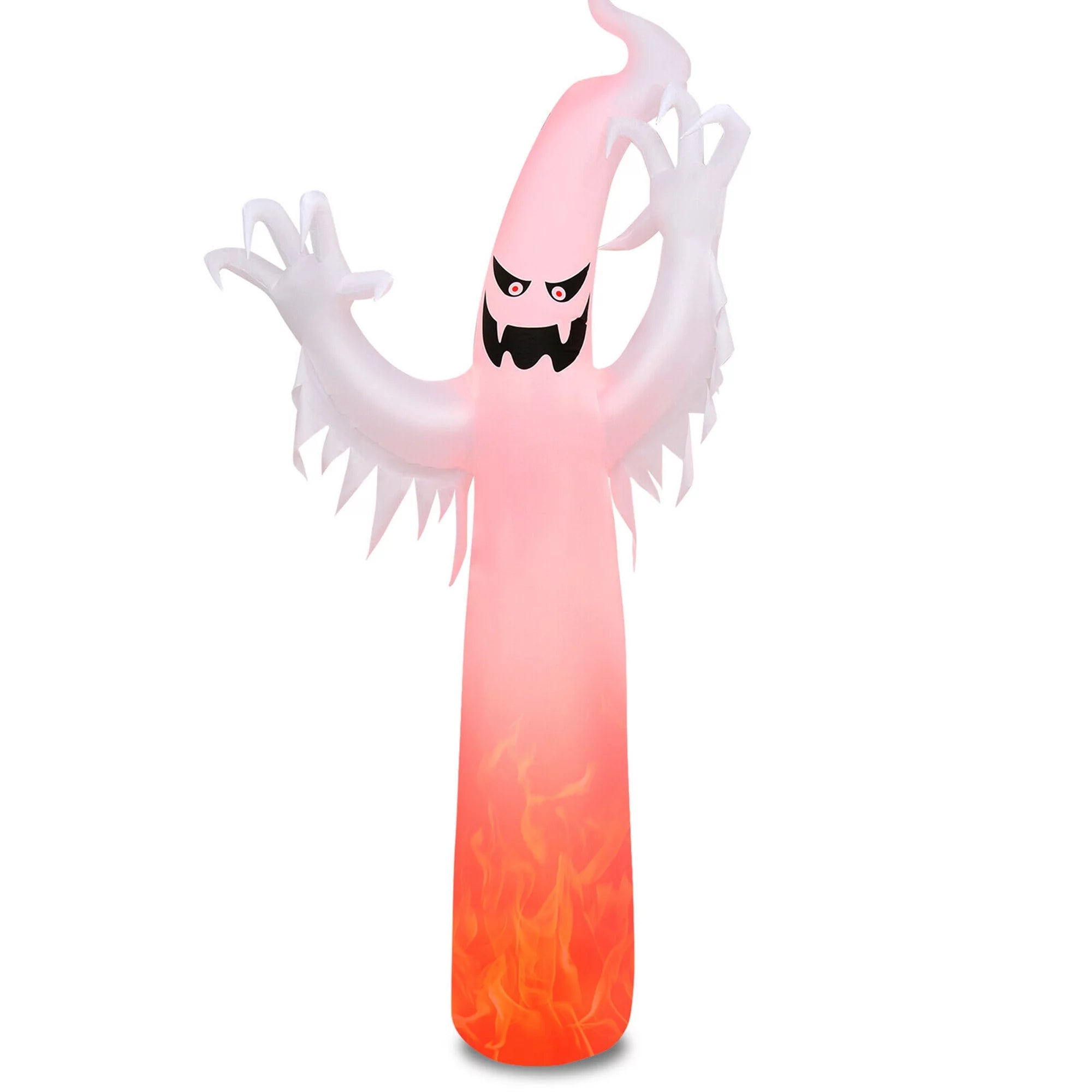 12Ft Giant Halloween Ghost Inflatable LED