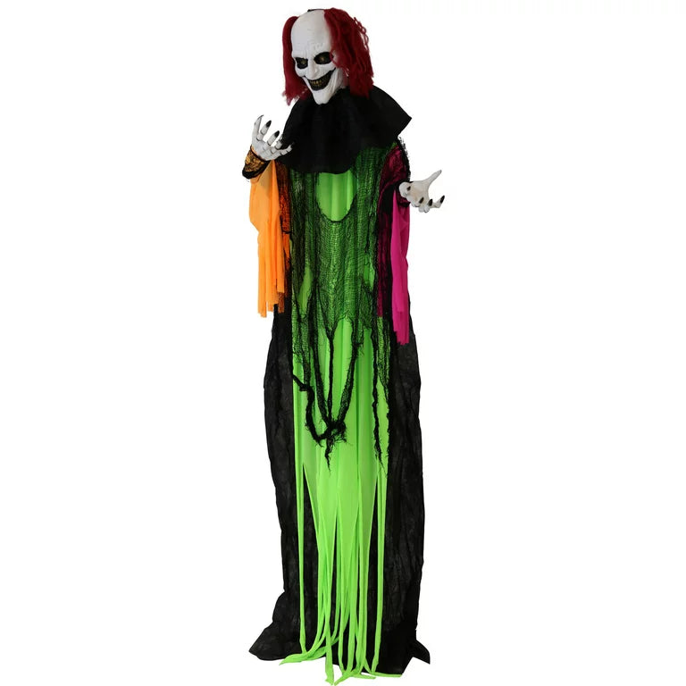 6ft Clown Animatronic Lifesize