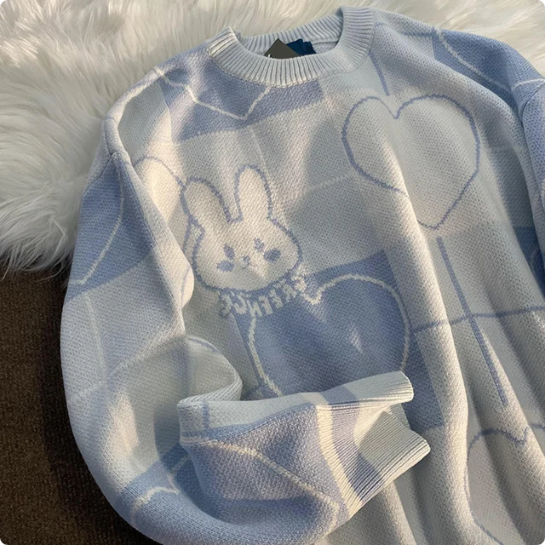 Cartoon Rabbit Christmas SWEATER