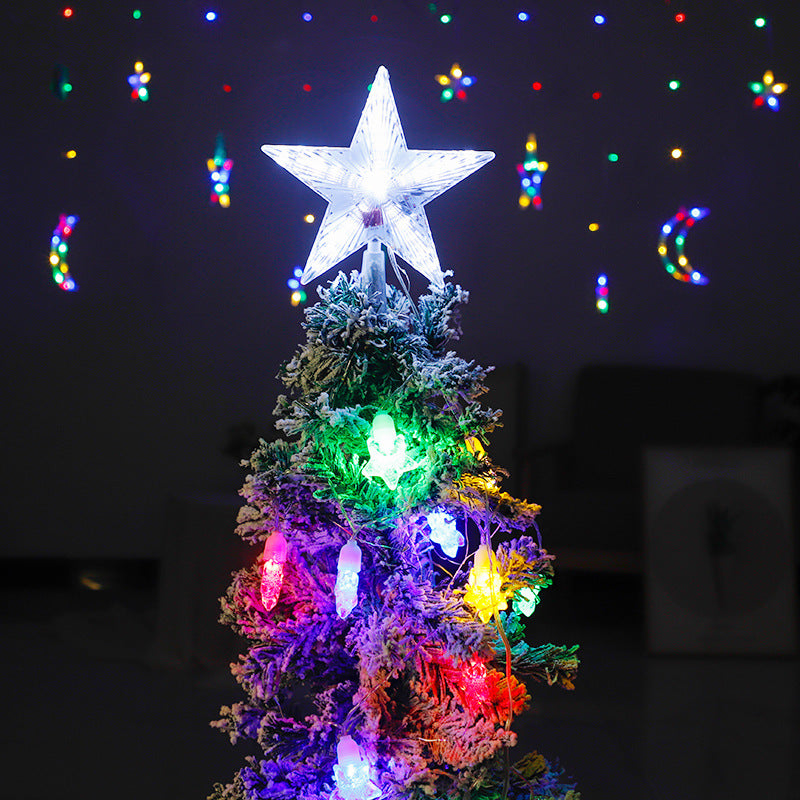 Star Treetop LED Christmas Ornament