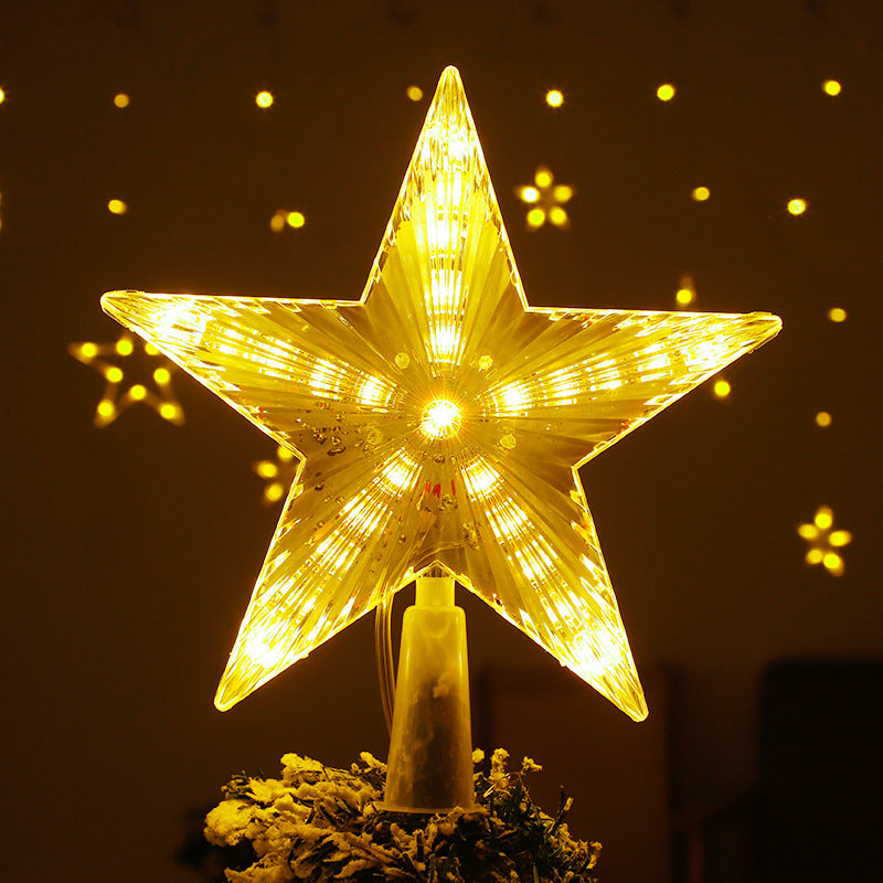 Star Treetop LED Christmas Ornament