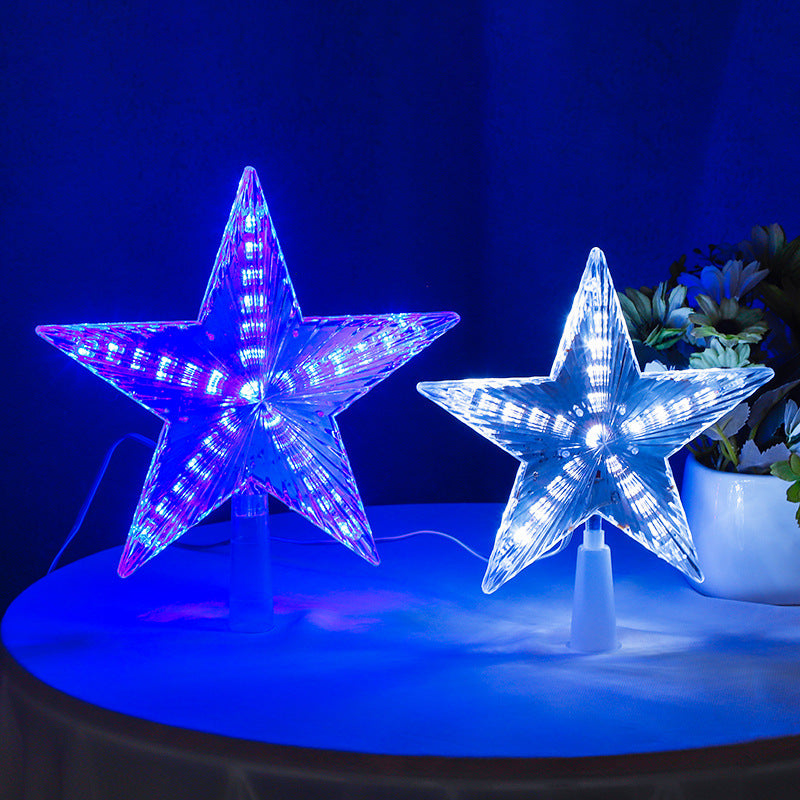 Star Treetop LED Christmas Ornament