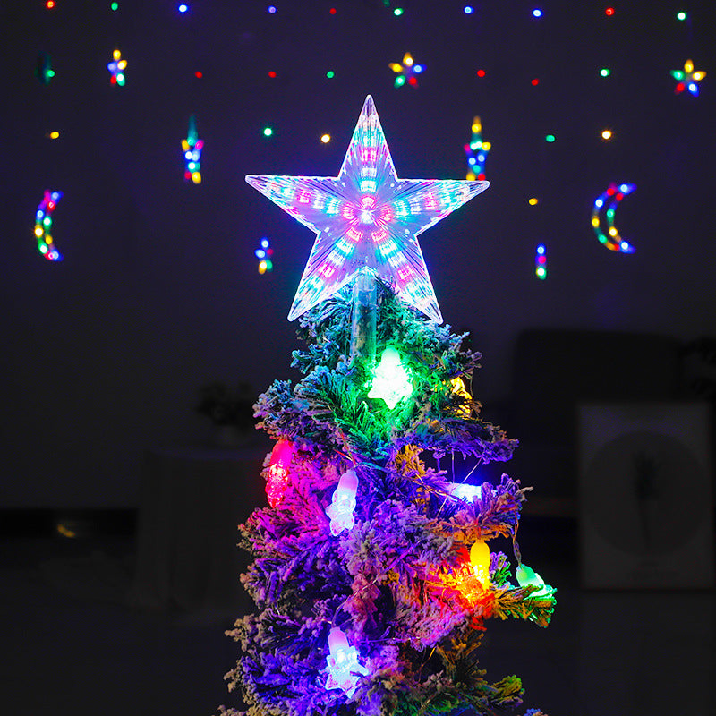 Star Treetop LED Christmas Ornament