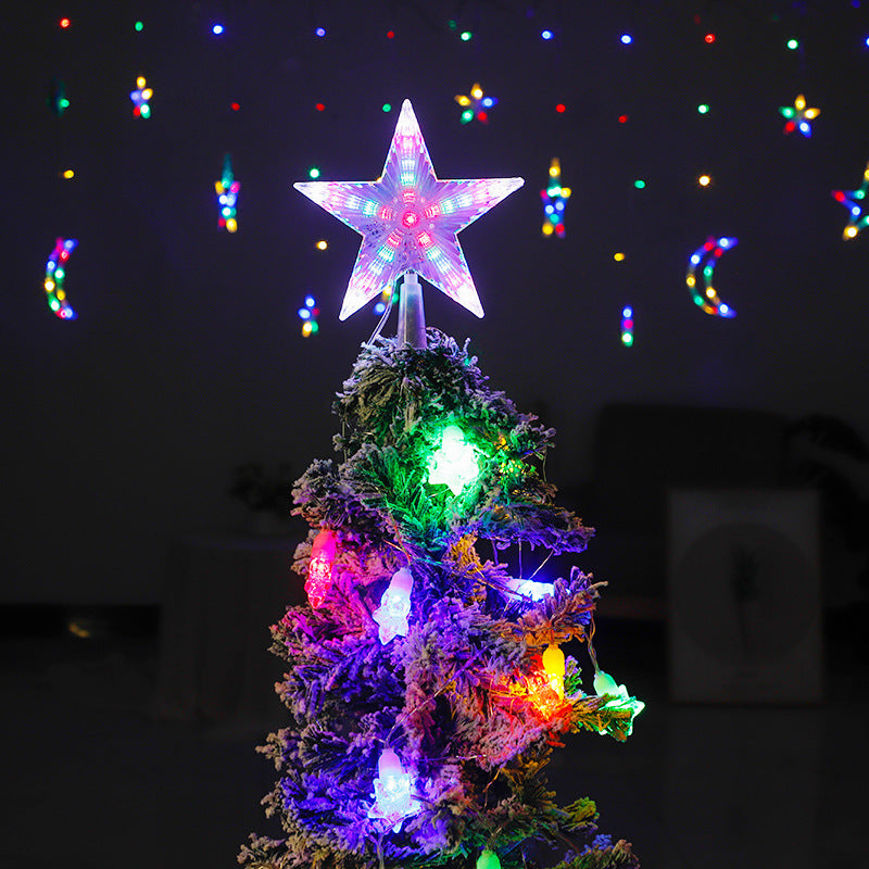 Star Treetop LED Christmas Ornament