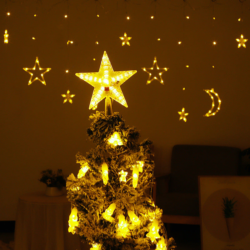 Star Treetop LED Christmas Ornament