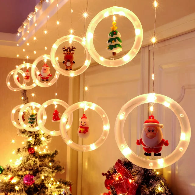 120 LED Lights Christmas Ornaments Indoor Decor