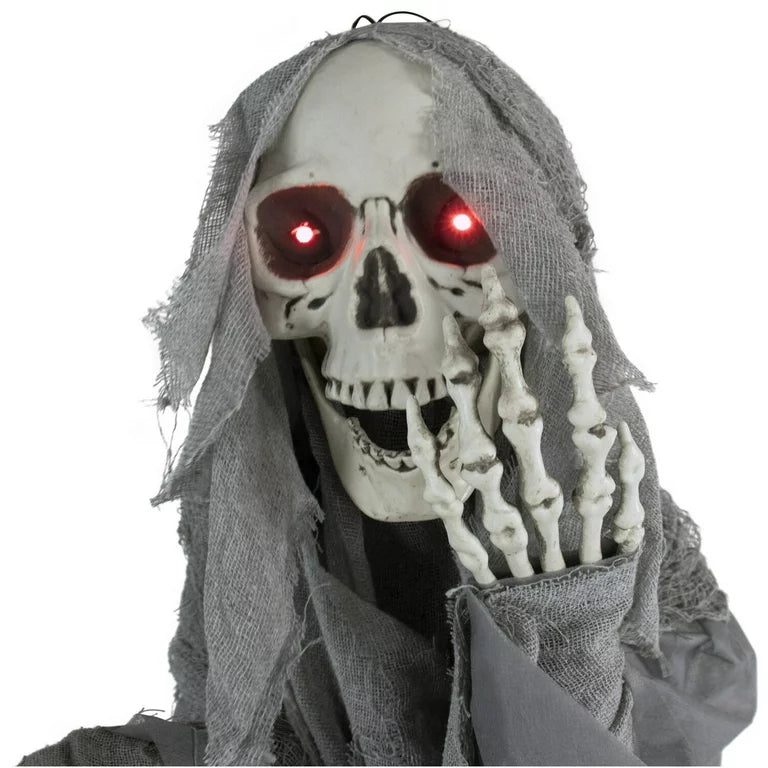 Life Size Scary Mocking Reaper Animated Halloween