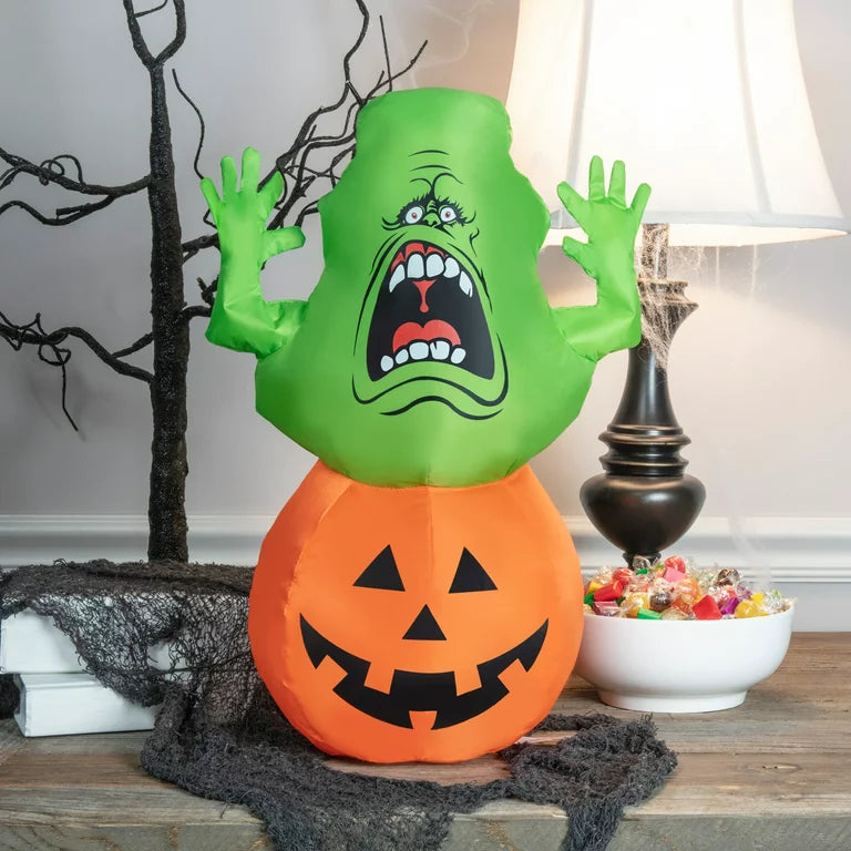 Halloween Spirit Slimer Inflatable Decoration