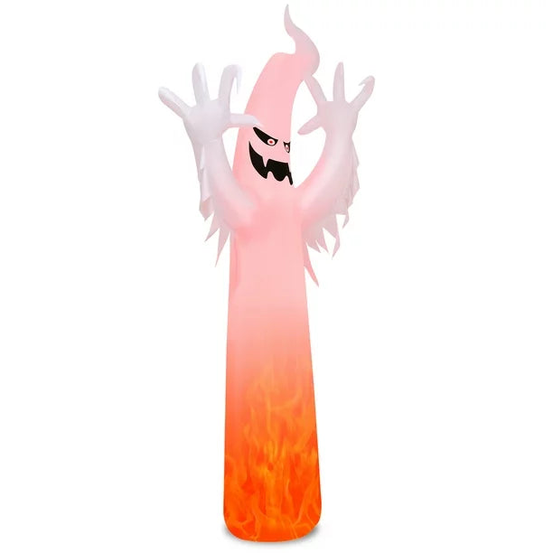 12Ft Giant Halloween Ghost Inflatable LED