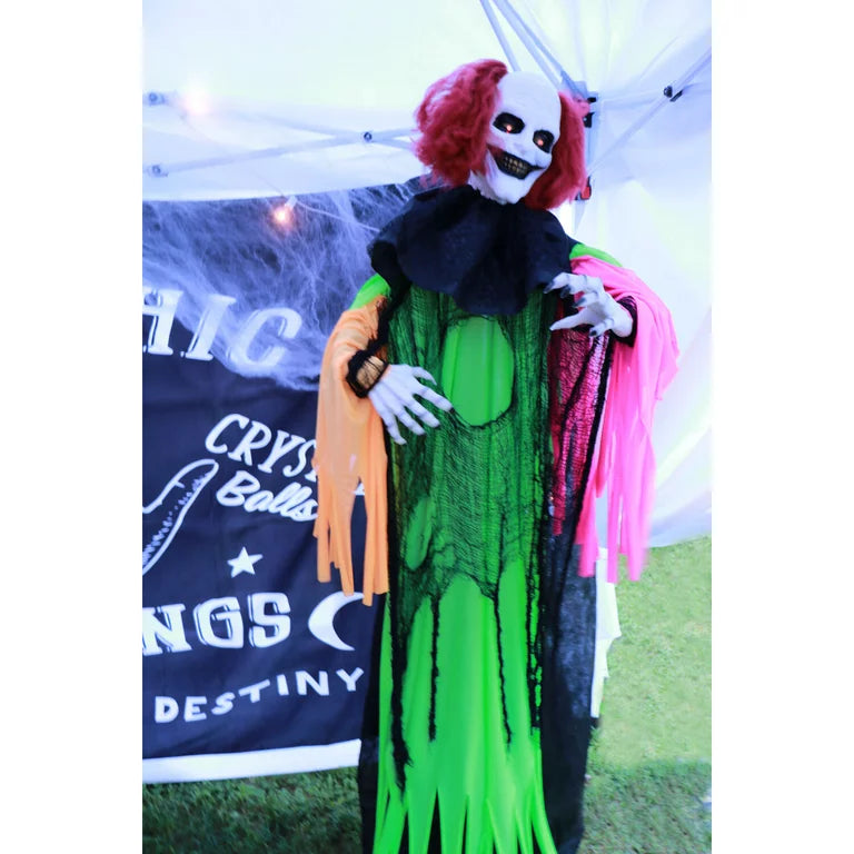 6ft Clown Animatronic Lifesize