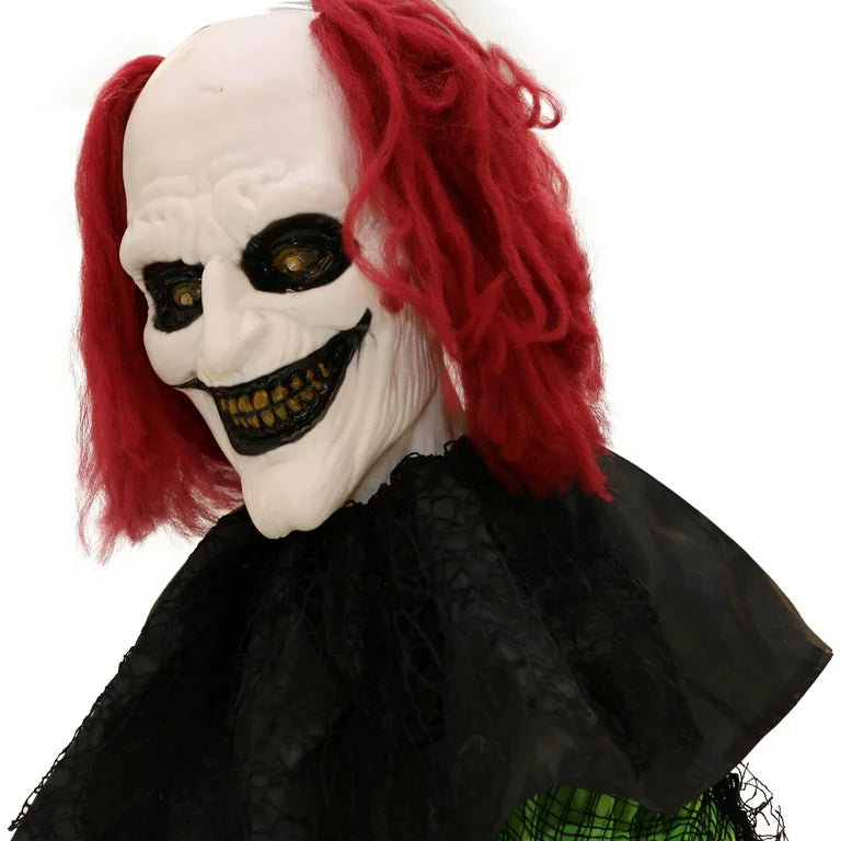 6ft Clown Animatronic Lifesize