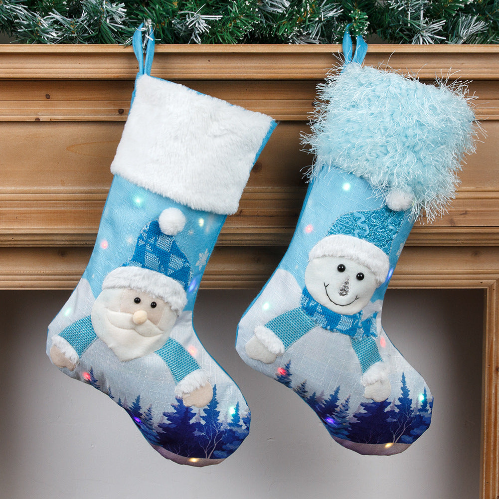 Christmas Indoor Decor Glowing Socks