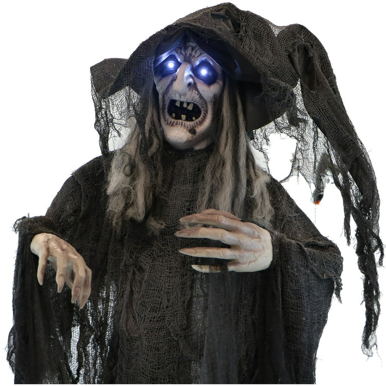 Lifesize Halloween Witch Animatronic