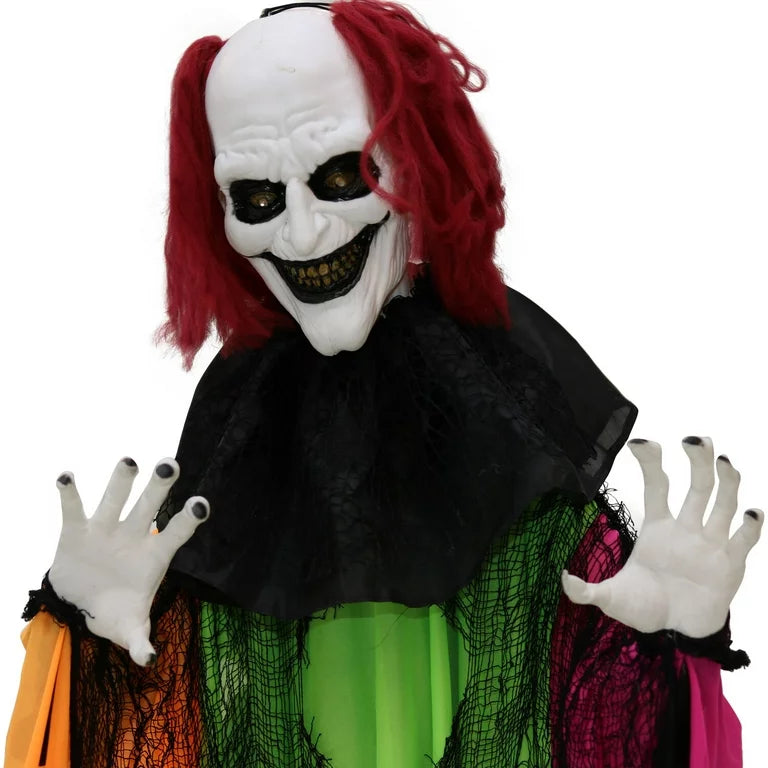 6ft Clown Animatronic Lifesize