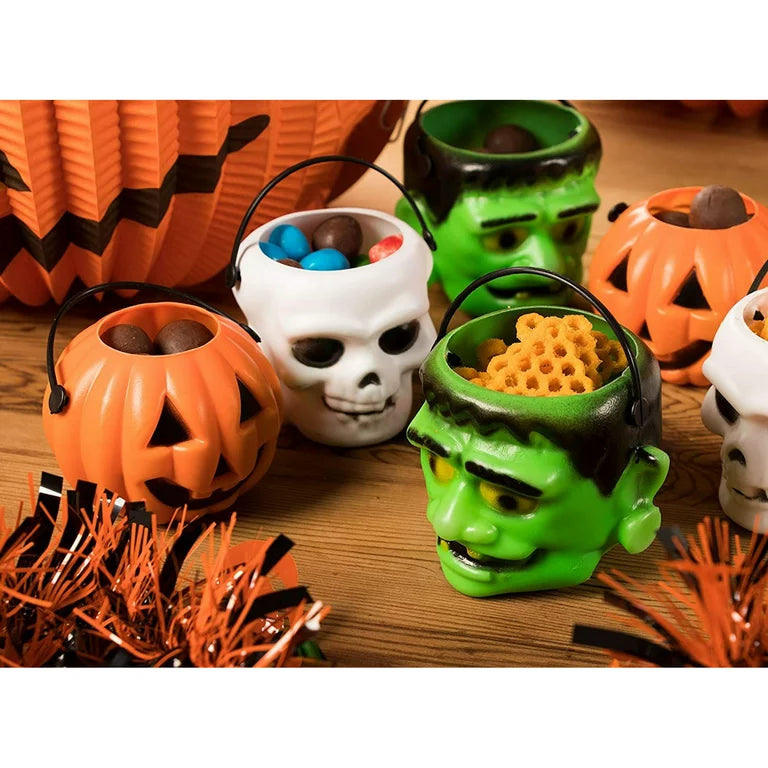 12 Pack Halloween Trick or Treat Bucket