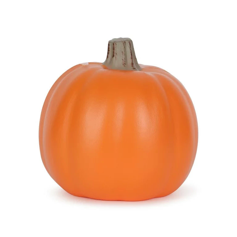 Halloween Orange Light-Up Jack-o’-Lantern Decoration